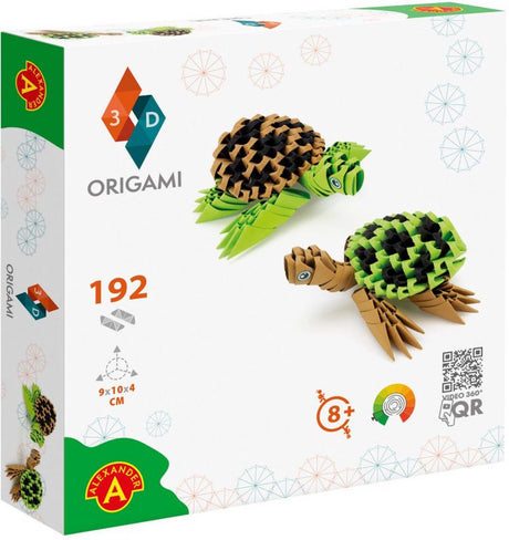 Alexander Toys Alexander – Origami 3D – Schildkröten – 192 Stück