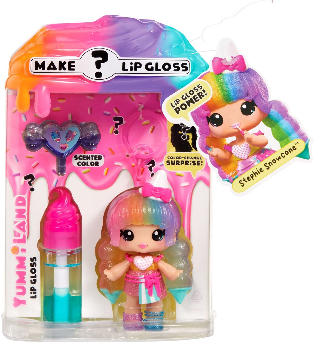 Yummiland Lipgloss Doll Mystery Geschmackskombination, sortiert | 9 Stück