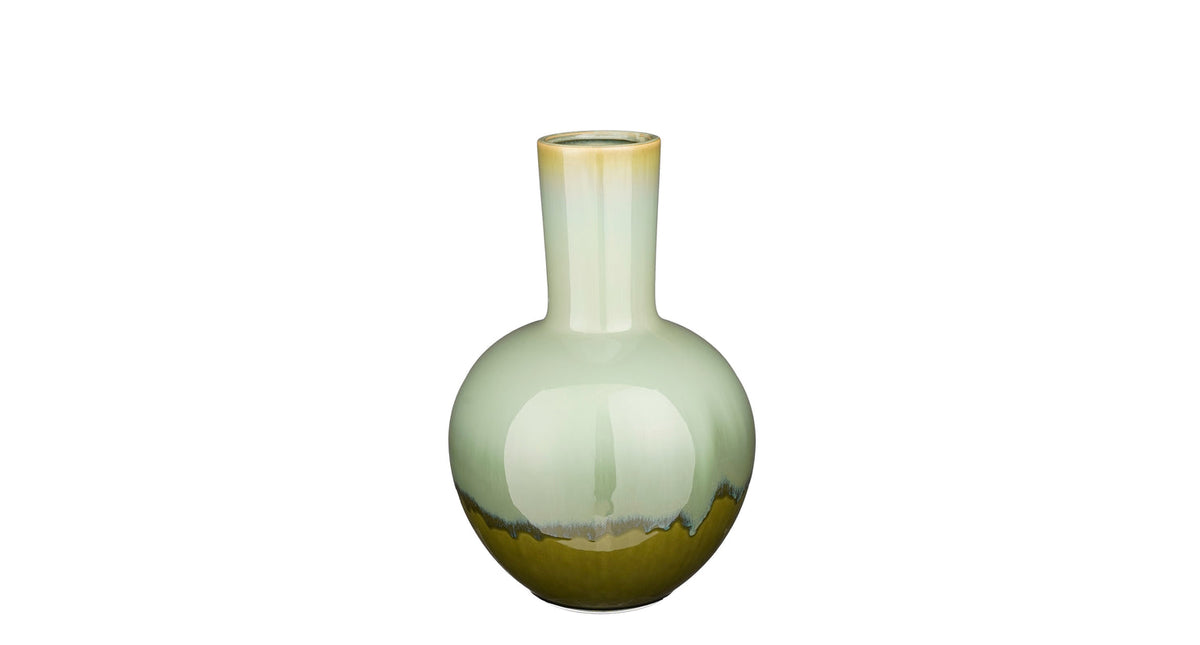 Holm vaas l.groen - h42xd27,5cm