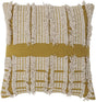 Bloomingville cea cushion, yellow, cotton