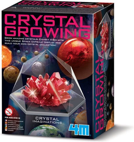 4 m Wissenschaft und Spiel – Kristallzucht – Weltraum – Kristallzucht – Rot – 10+
