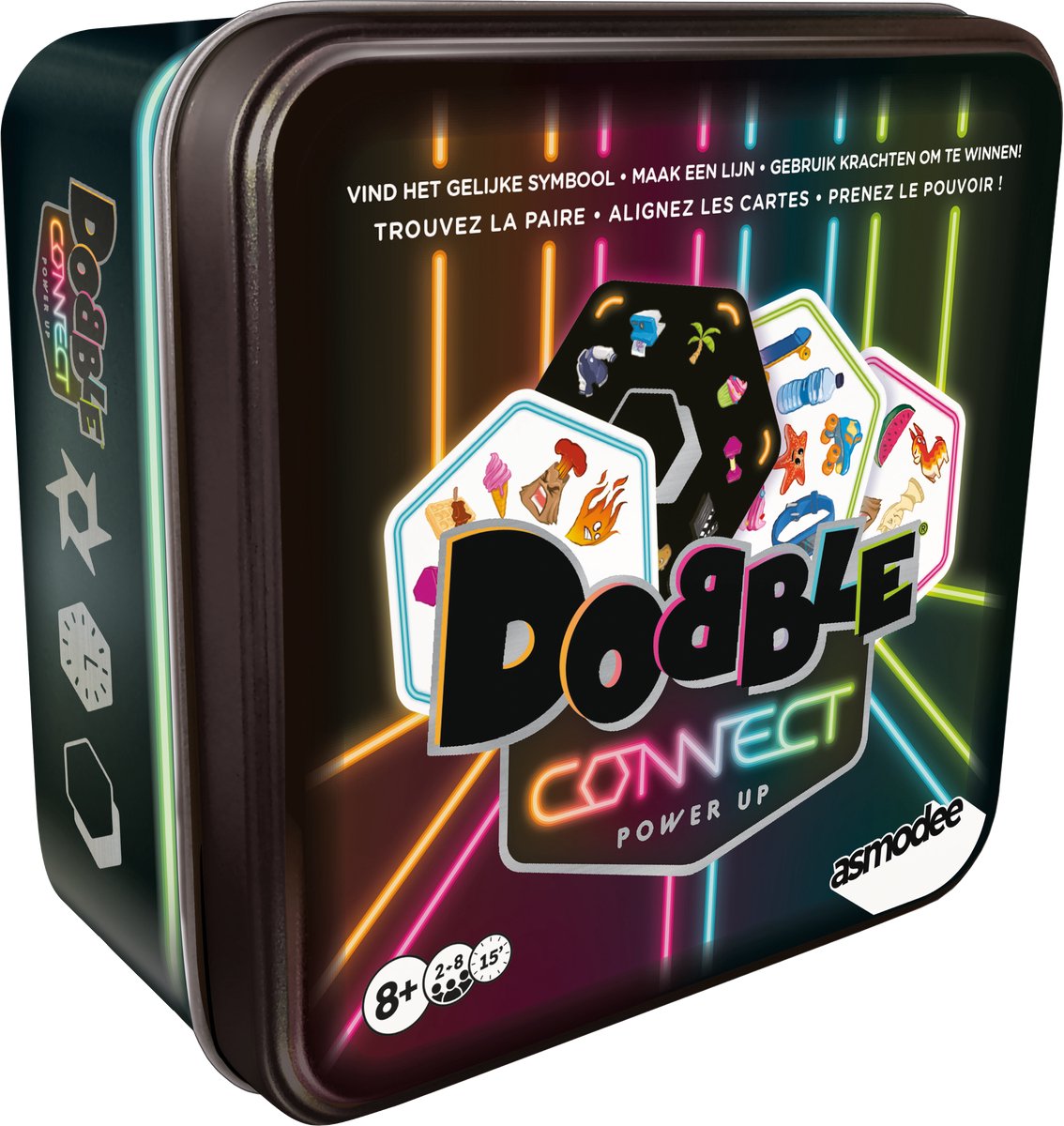 Zygomatic - dobble connect - power up - kaartspel fr nl