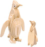Holzbausatz Pinguinfamilie