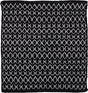 Sealskin - boho badmat 60x60 cm - polyester katoen - zwart