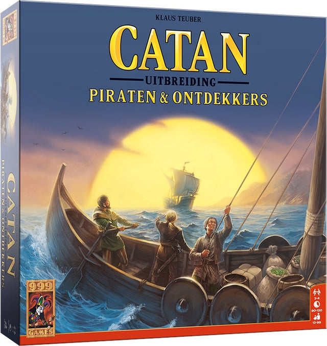 999games 999 games - catan: uitbreiding piraten en ontdekkers bordspel