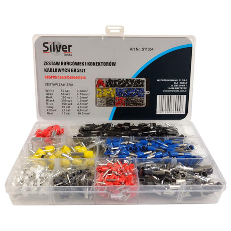 Silver kabelconvectoren en -terminals 685el.