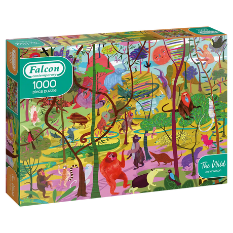 Modernes Jumbo-Falken-Puzzle – die Wildnis – 1000 Teile