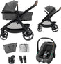 Maxi-Cosi Zelia S Trio2 – Kinderwagen 3-in-1 – Dunkelgrau – von 0 bis 4 Jahren – inklusive Autositz
