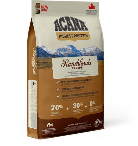 Acana Regionals Ranchlands Dog Rind Lamm Schwein – Hundefutter – 6 kg