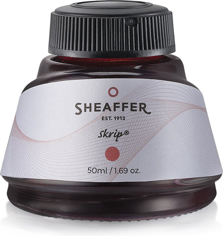 Sheaffer-Tintenflasche – Fassungsvermögen 50 ml – Rot – SF-94241