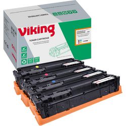 Tonercartridge viking compatibel zwart cyaan magenta geel