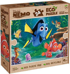 Lisciani - Nemo - Double Face - Öko-Puzzle - 24 Teile
