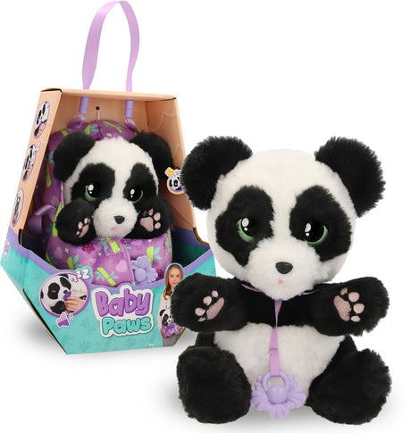 Imc toys baby paws panda - interactieve panda pluche