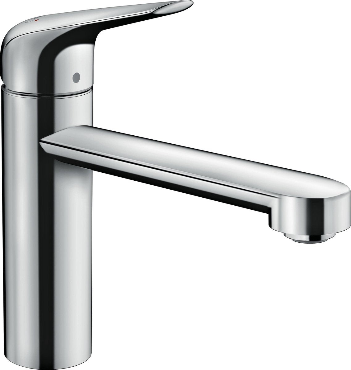 Hansgrohe Focus M42 – Küchenmischbatterie – Einhebelbedienung – 120 mm – Chrom