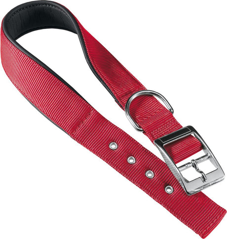 Ferplast Hundehalsband Daytona 53 x 2,5 cm Stahl Nylon rot