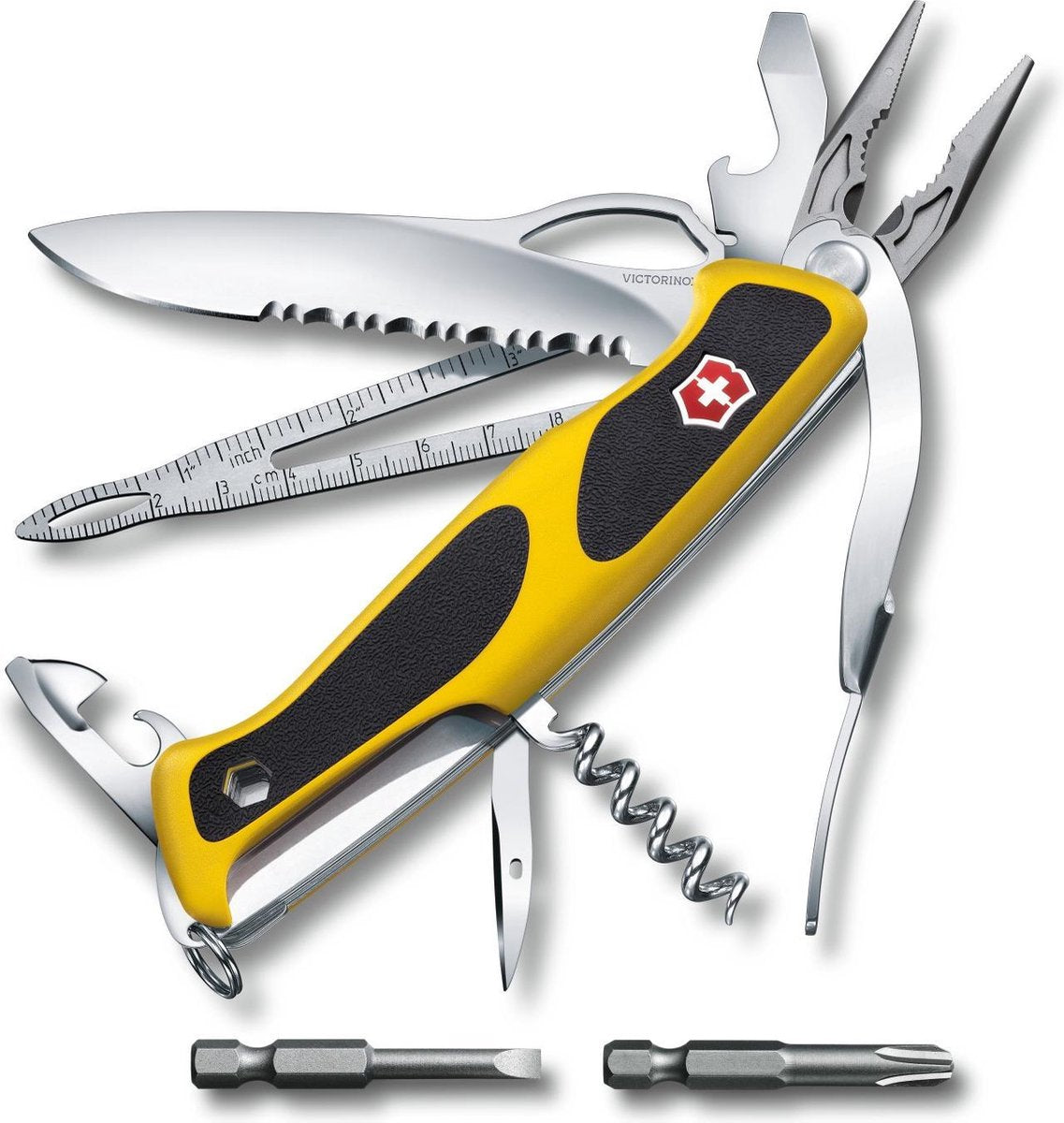 Victorinox Taschenmesser - Ranger Grip Boatsman - 21 Funktionen - Gelb+Soft