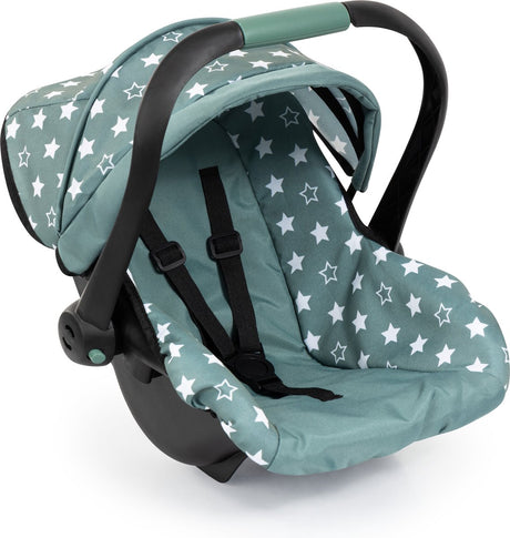 Bayer Design - Autositz für Puppen, Nordic Green, Sterne