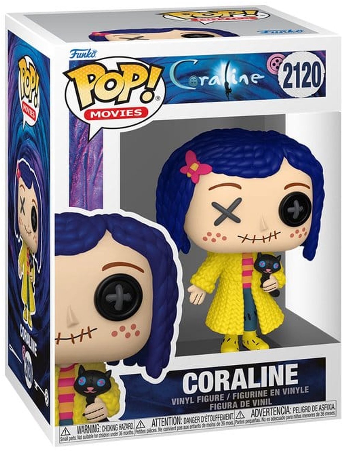 Funko pop movies: patchwork- coraline