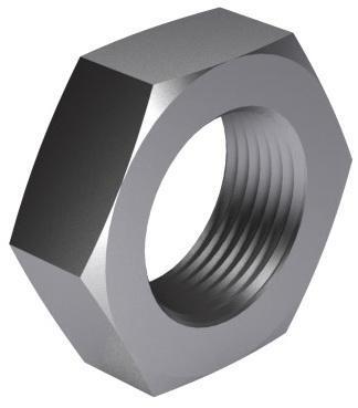 Mutter niedrig mf16x1,5 d439b elvz | 10 Stück