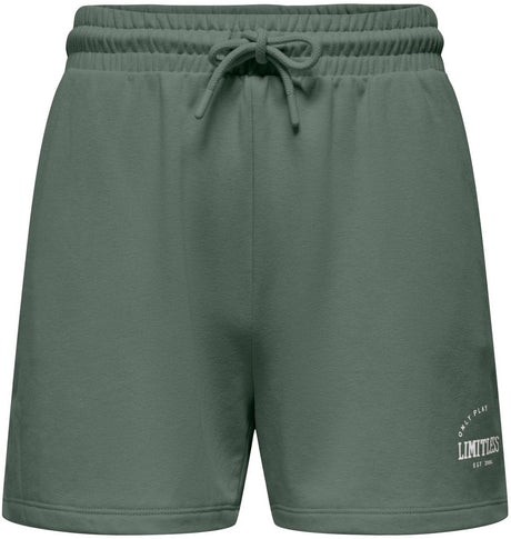 Only Play - Cava Life HW SWT Short - Trainingsshorts Damen - Grün