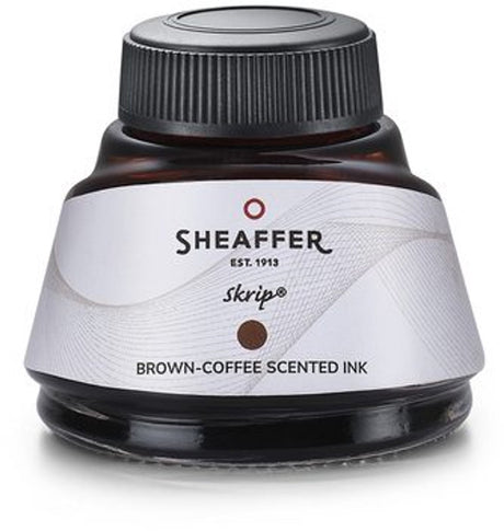 Sheaffer-Tintenflasche – braun – Tinte mit Kaffeeduft – 50 ml – SF-94291