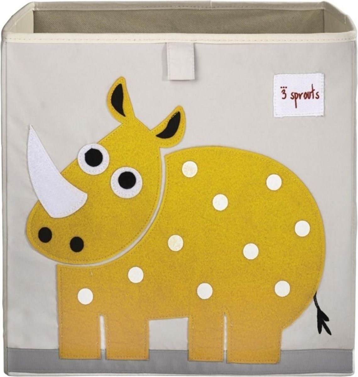 3 sprouts opbergdoos - neushoorn