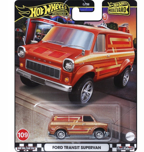 Hot Wheels Premium Boulevard – Ford Transit Supervan – Spielzeugfahrzeug