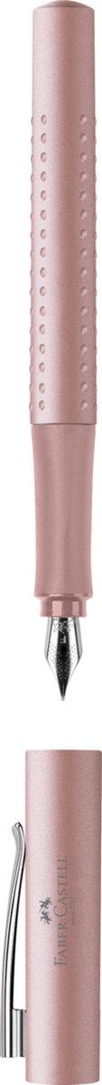 Faber-Castell Füllfederhalter – Griff 2011 – f – blassrosa – fc-140809