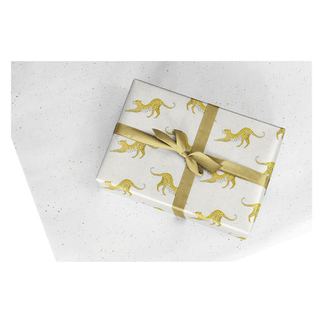 Rotolux Geschenkpapier Panthers nachhaltiges Rübenpapier, 3 m.