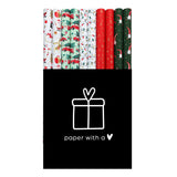 Rotolux Geschenkpapier Weihnachtskollektion, 50 Rollen