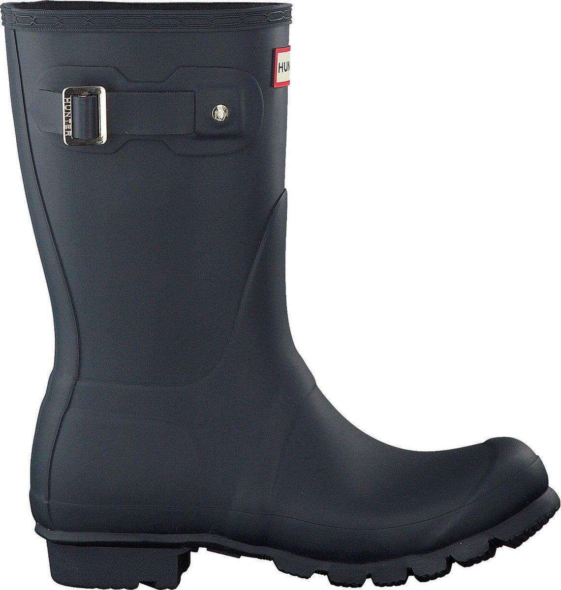 Hunter Damen Regenstiefel Damen Original kurz – Blau – Größe 43