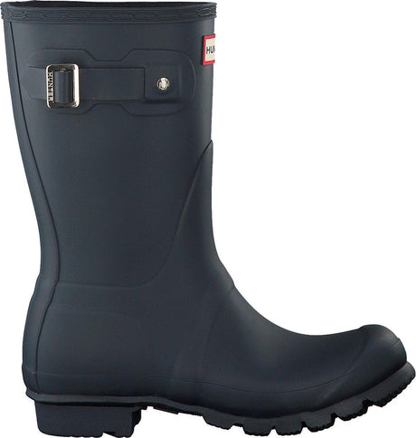 Hunter Damen Regenstiefel Damen Original kurz – Blau – Größe 43
