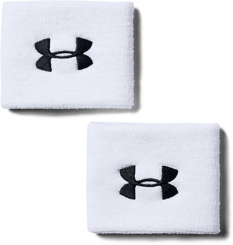 Under Armour Performance wb-wht Herren-Schweißband – Weiß – Schwarz