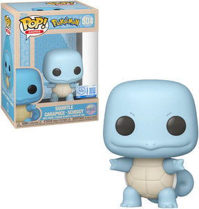 Funko-Pop! Spiele: Pokémon – Squirtle (sanfte Farbe) #504 exklusiv