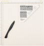 Vaessen creative rilbord - score easy - 30,5 x 30,5 cm - met vouwbeen en liniaal - in inches - offwhite