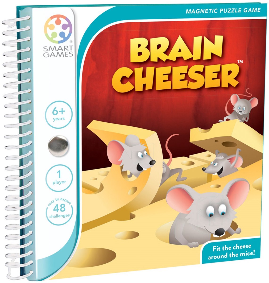 Smartgames Brain Cheeser – magnetisches Denkspiel