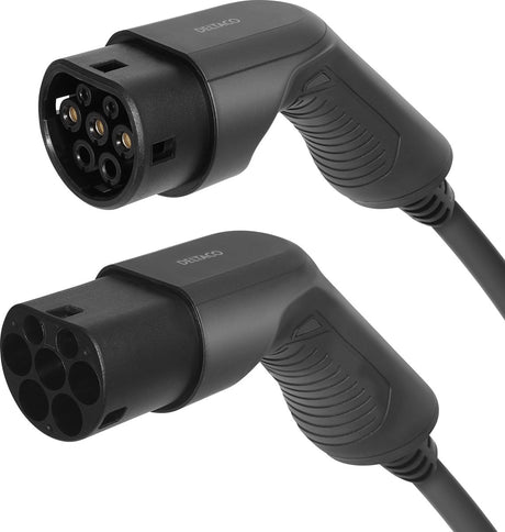 Deltaco e-charge Universal-Ladekabel Elektroauto – Typ 2 Typ 2 – 16a 11 kW – 3 m