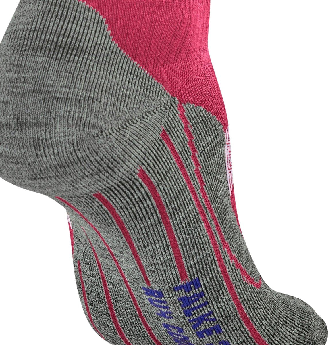 Falke ru4 cool short anti-blaar functioneel materiaal hardloopsokken dames rood - maat 41-42