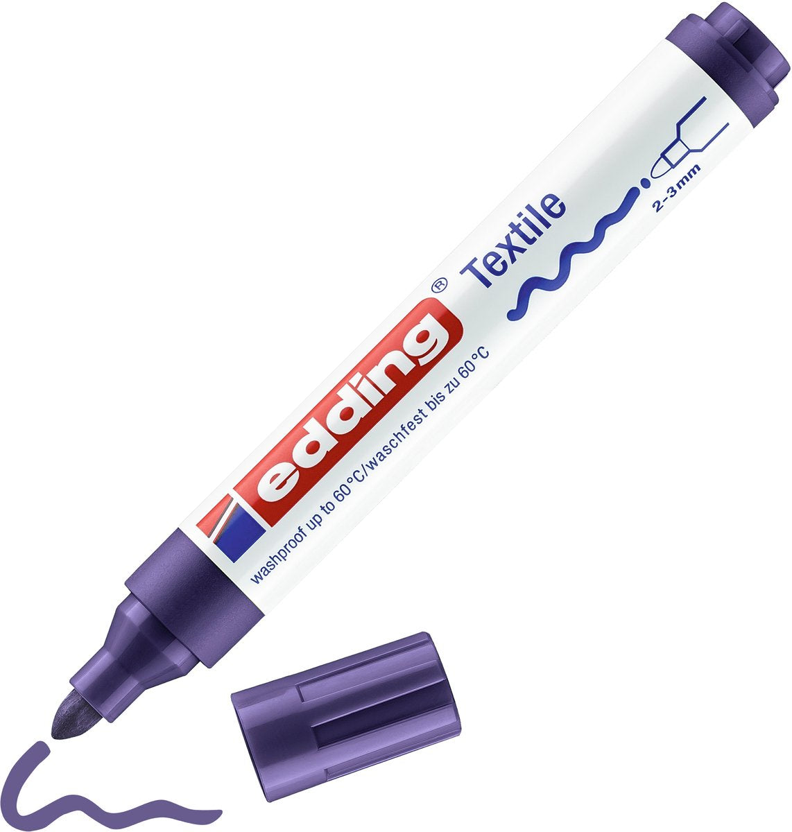 Edding textiel marker 4500-08 violet