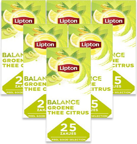 Lipton Feel Good Selection Grüner Tee Zitrus (6x25 Stück)