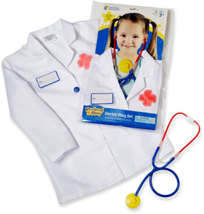 Learning resources 1-2-3 dokter verkleedset wit 3-delig - 3 tot 6 jaar