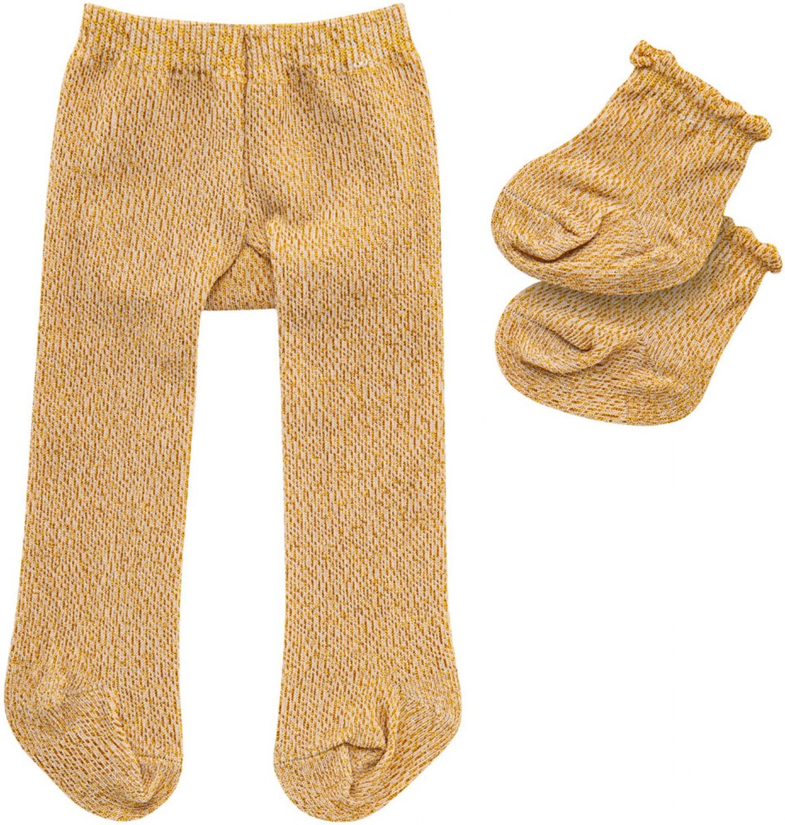 Dollsmaw mit Socken - Gold, 28-35 cm