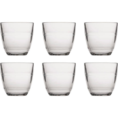 Duralex Tumbler Glas 22cl Gigogne ds a 6 Stk.