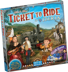 Days of Wonder – Ticket to Ride – Iberia Südkorea – Erweiterung – Brettspiel
