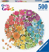 Ravensburger -Farbkreis Rätsel - Blumen, 500st.