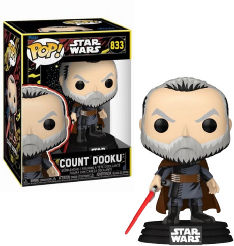 Funko-Pop! Star Wars: Der vierte Mai – Count Dooku (Retro) #833