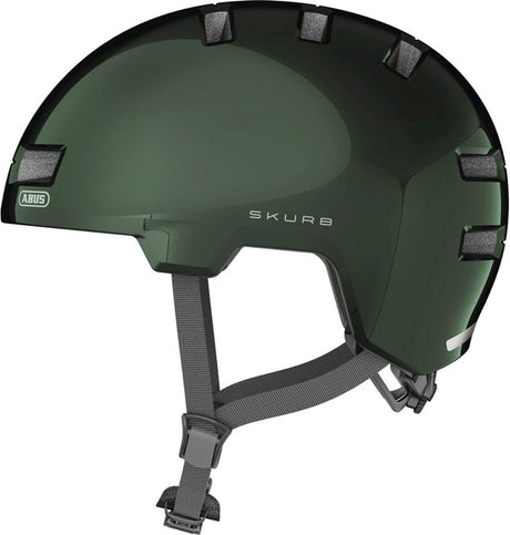 Abus Helm Skurb moosgrün L 58-61cm