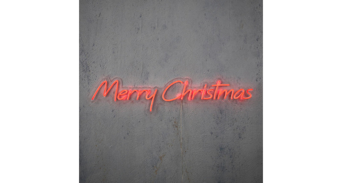 Neon light merry christmas rood 300led ip20 - l20xb94cm