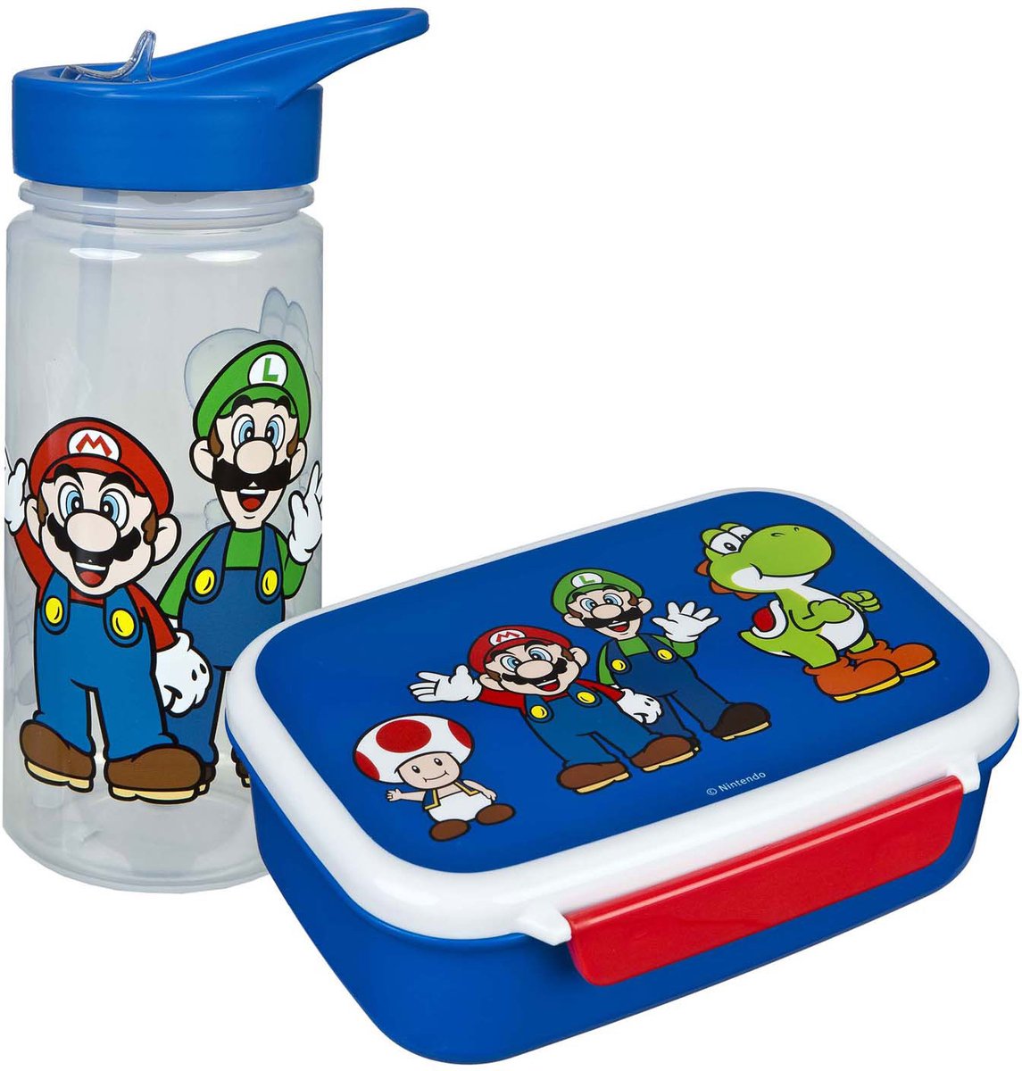 Undercover Lunchbox und Trinkflasche Super Mario