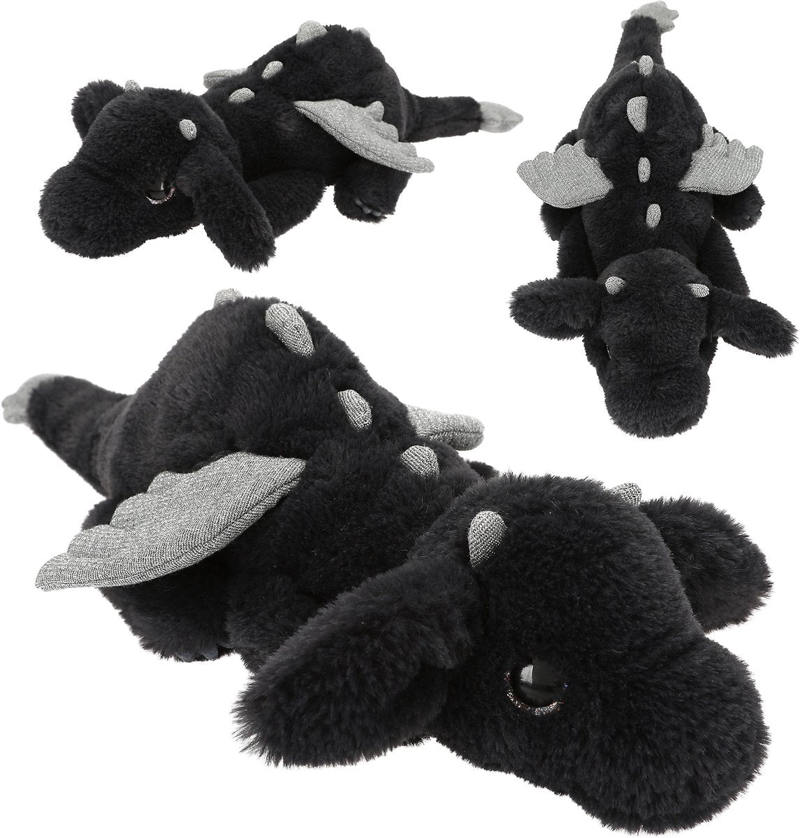 Depesche - Snukis Kuscheltier Drache - Schwarz